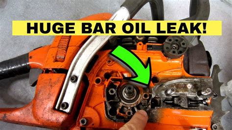 craftsman chainsaw bar oil leak|Why Your Chainsaw Leaks Bar Oil: Fixes and Maintenance Tips